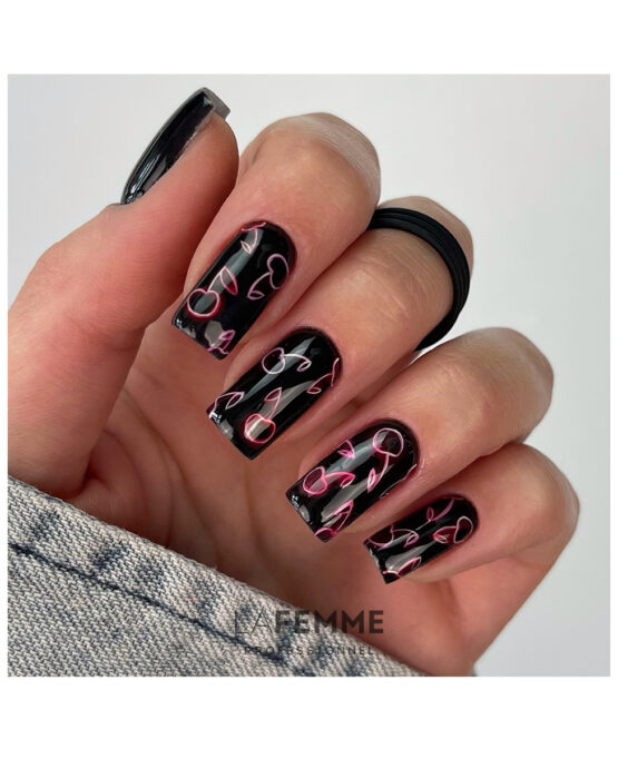 neon nailart