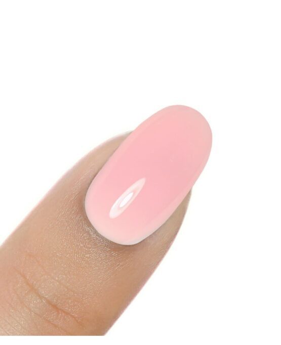 nail art unghie rosa nude