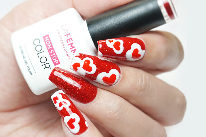 Una Nail Art per San Valentino super Romantica!