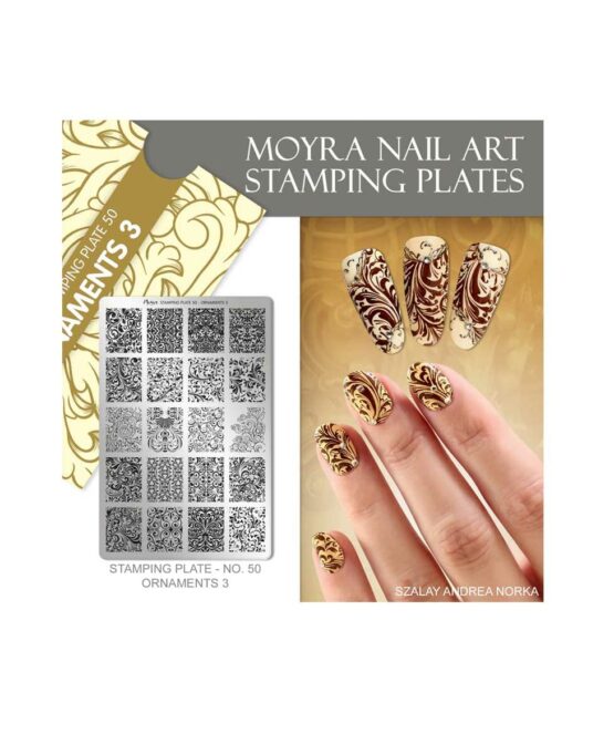 nail art unghie stamping 50-ornaments 3 nail art