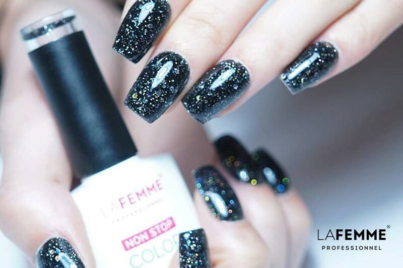 Semipermanente Glitter La Femme® per unghie WOW!