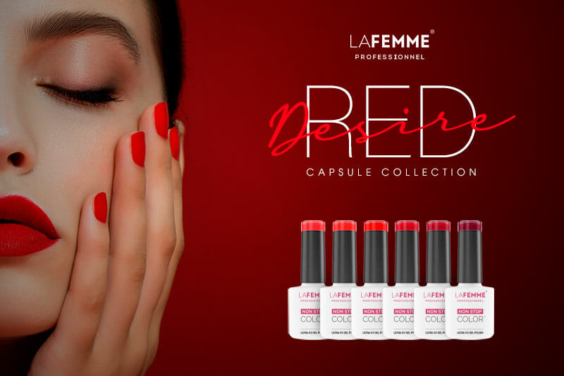 Semipermanenti Rossi: scopri il Kit Red Desire di La Femme®