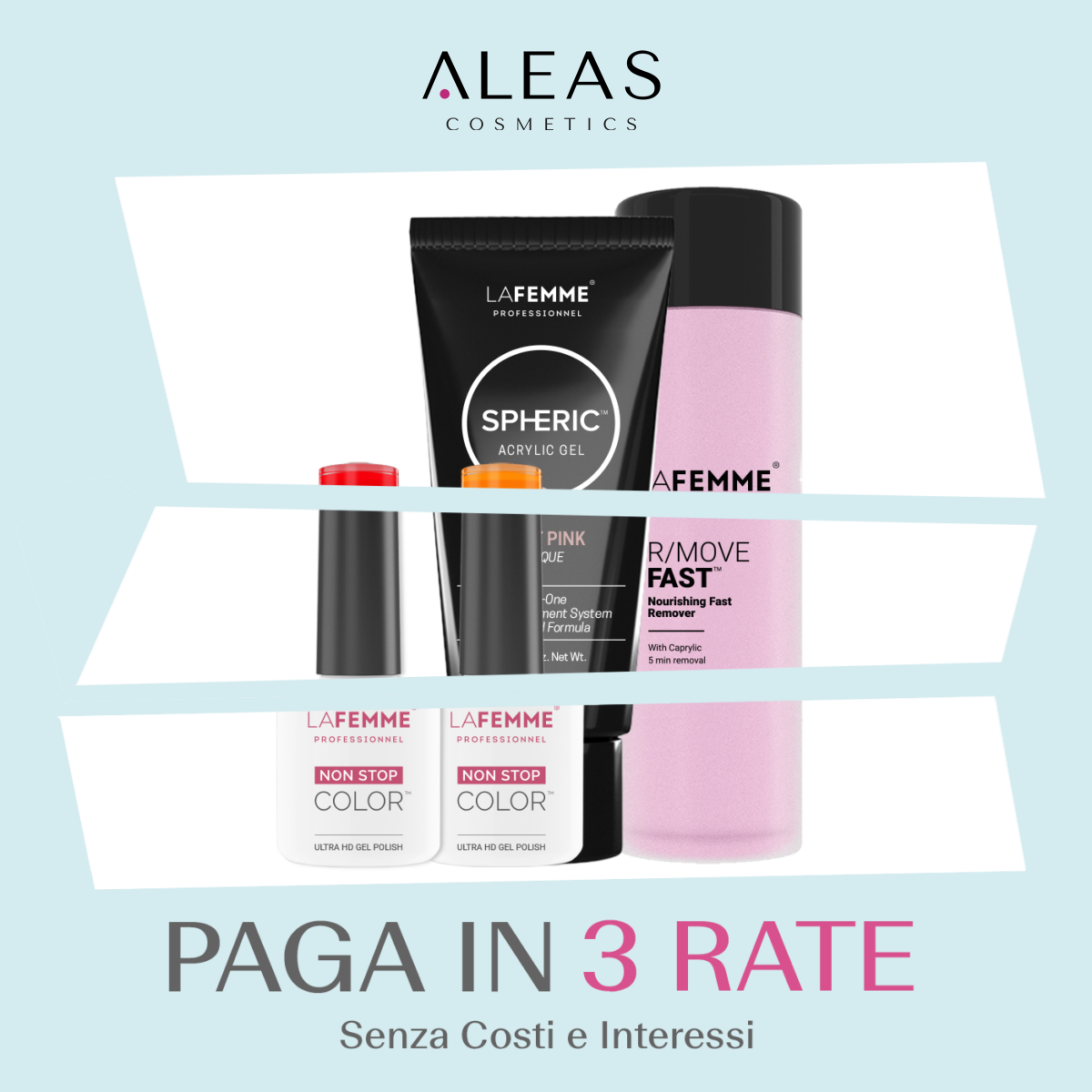 pagamento a rate aleas cosmetics la femme scalapay