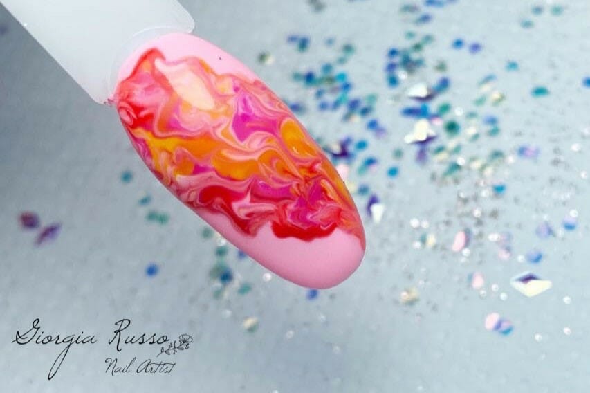 Nail Art Estate – Melted Ice Cream