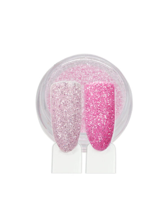 Polvere Glitter Sottile - Rosa Scuro