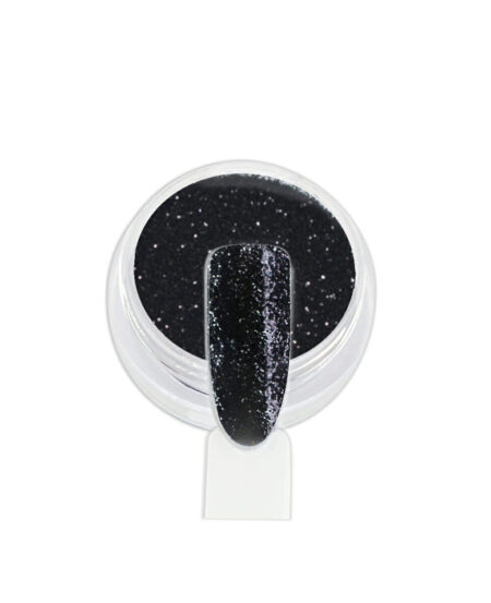 Polvere glitter olografica - Nero