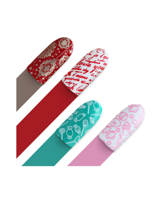 nail art stamping celebrazioni moyra N 09_Celebration