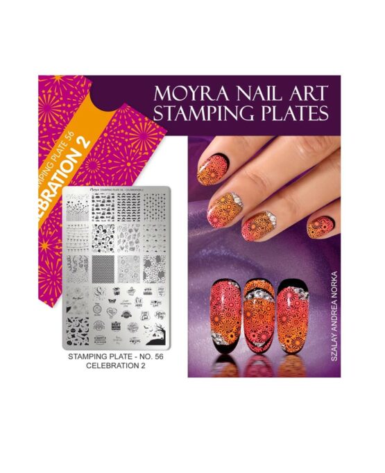 stamping plate celebration 2 moyra