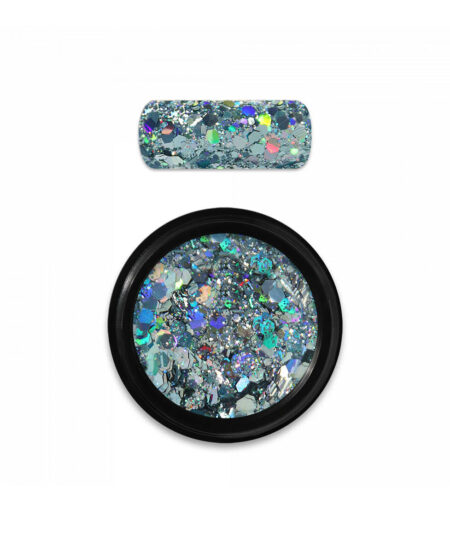 Holo Glitter Mix Light Blue Moyra