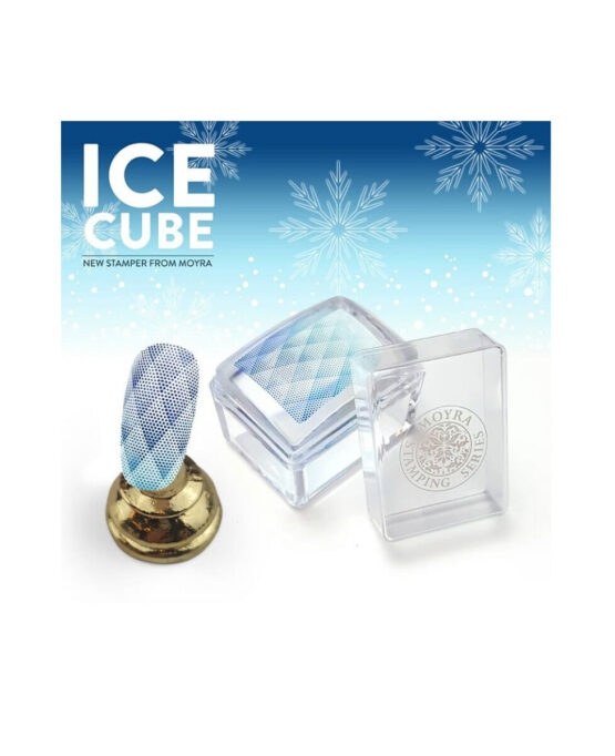 timbrino per stamping unghie n 14 ice cube moyra