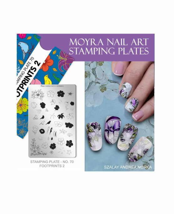 Nail Art Moyra Primavera Footprints2