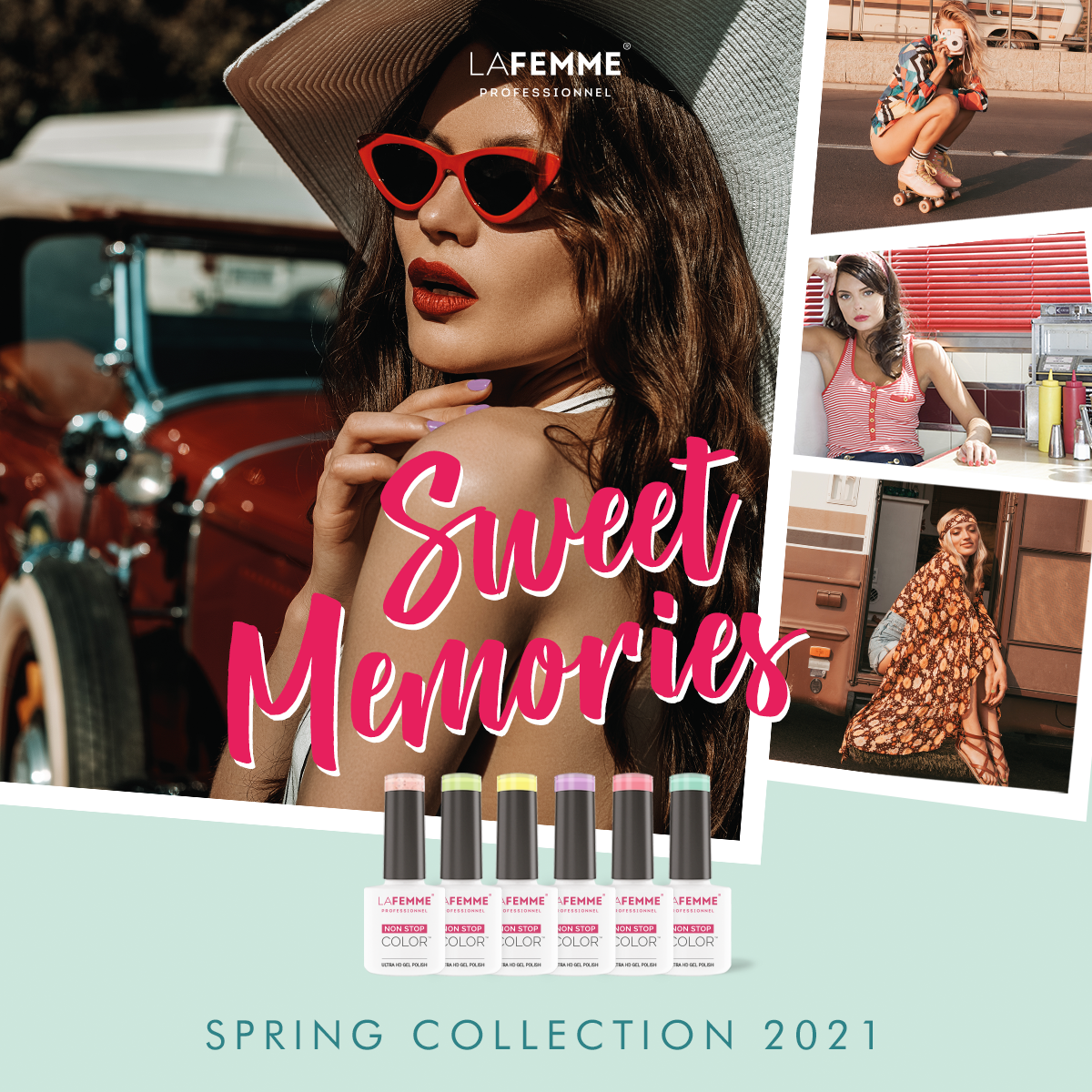 Smalto semipermanente Non Stop Color - Spring Collection 2021