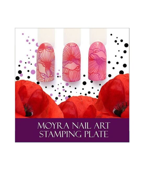 Nail Art Colorata Piastra 48 Moyra