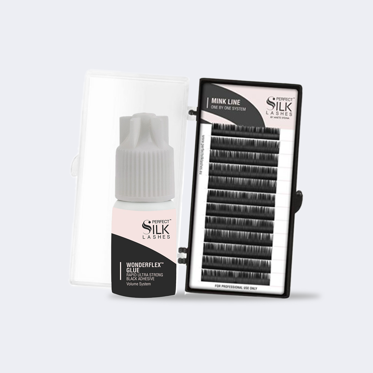 extension ciglia one by one perfect silk lashes