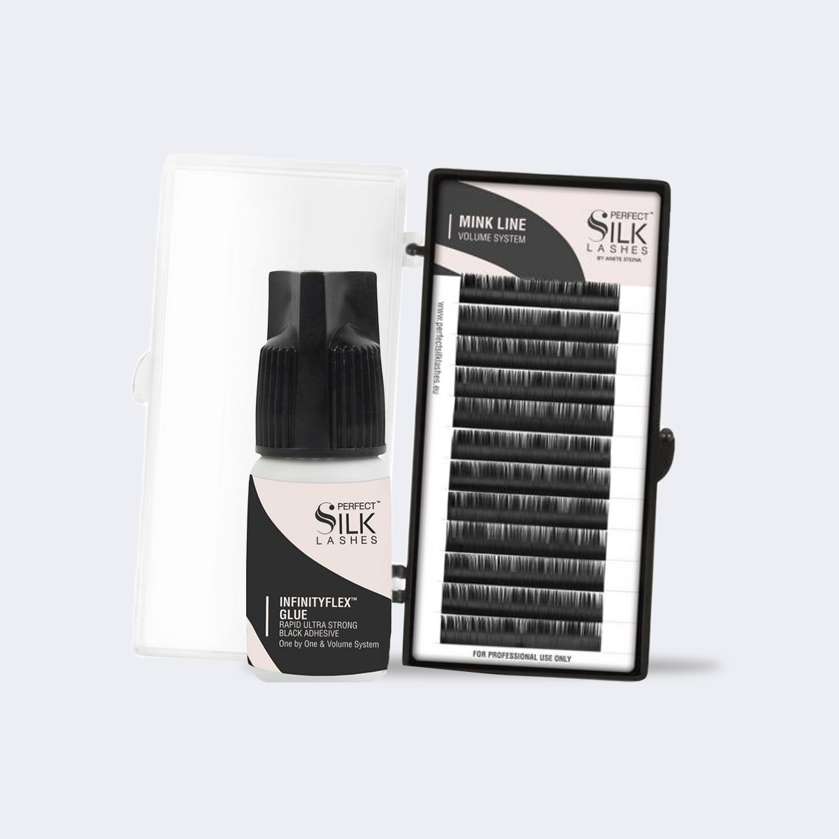 extension ciglia volume system perfect silk lashes