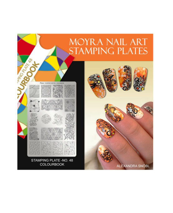 Piastra 48 Stamping Moyra - ColourBook