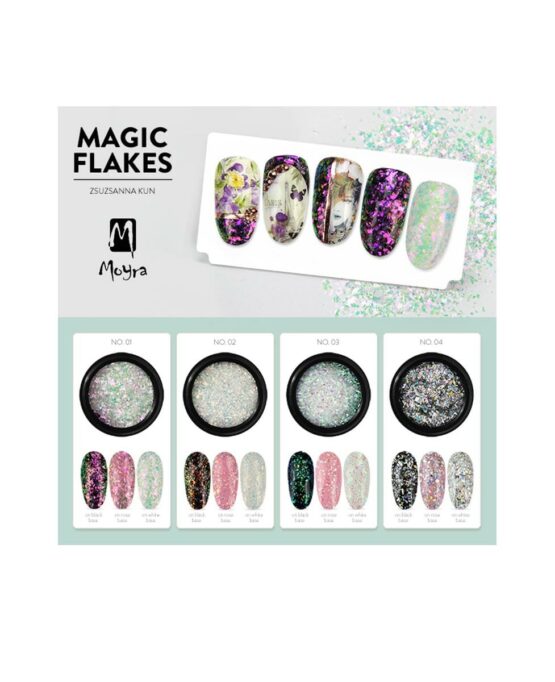 Magic Flakes Moyra Stamping Italia