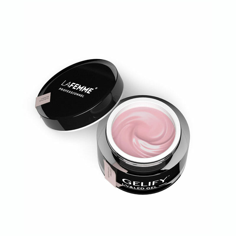 Gel per Unghie Trifasico Tissotropico Rosa Lattiginoso - La Femme Gelify