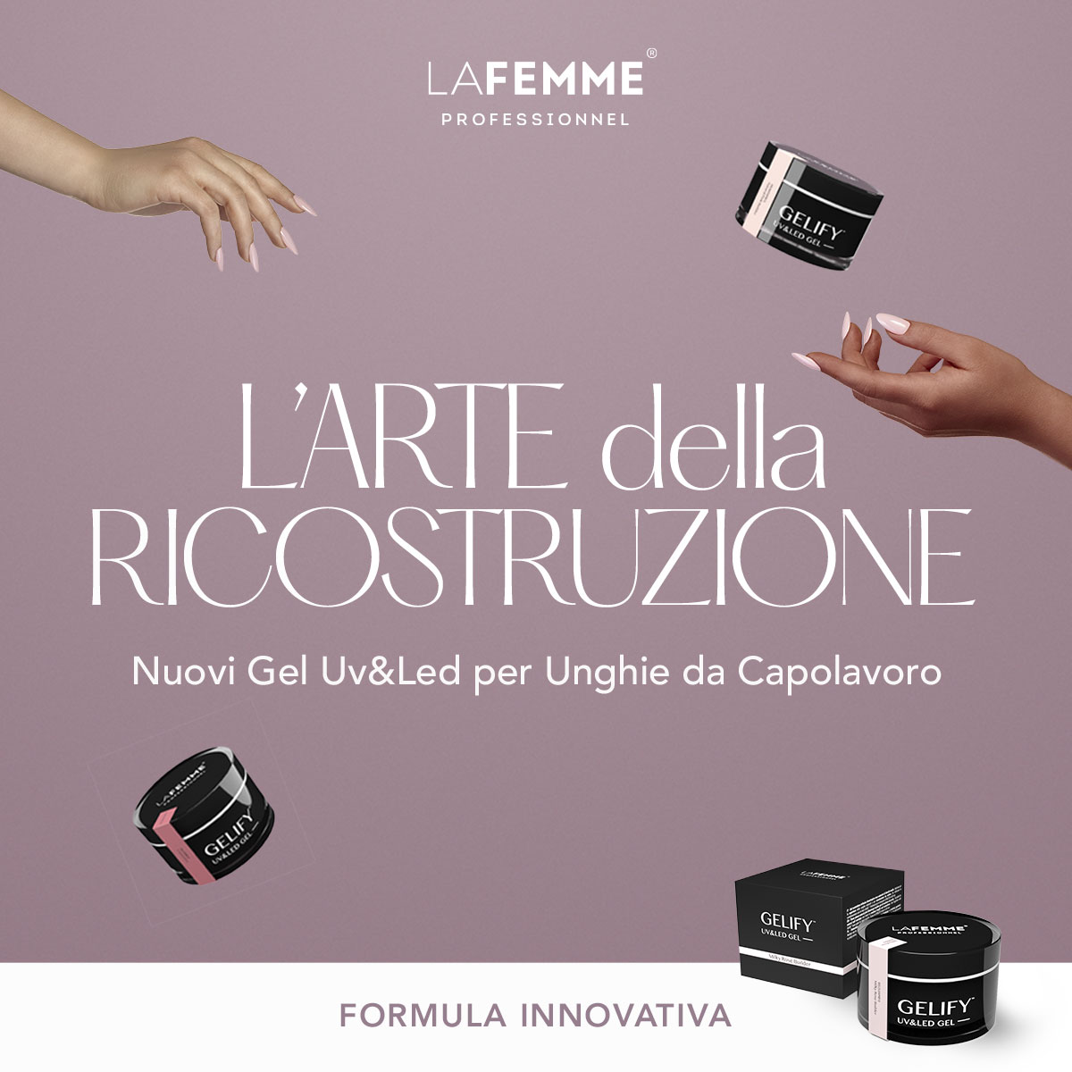 Gel ricostruzione unghie Gelify La Femme