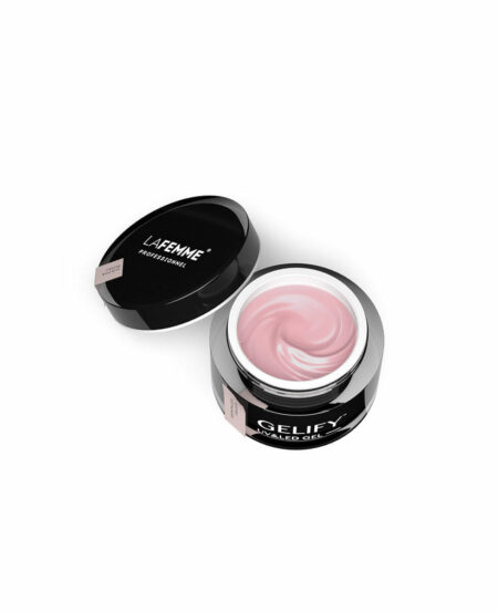 Gel per Unghie Trifasico Tissotropico Rosa Lattiginoso - La Femme Gelify