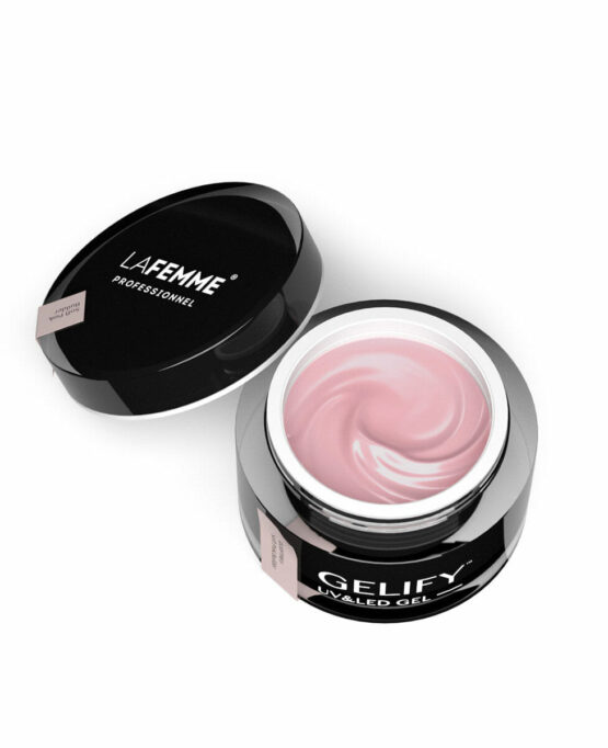 Gel per Unghie Trifasico Tissotropico Rosa Lattiginoso - La Femme Gelify