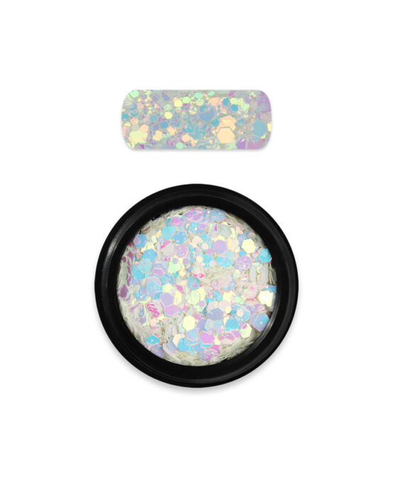 Holo Glitter Mix Numero 12 Chameleon White