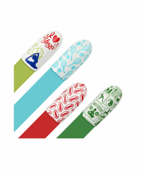 Idee Nail Art con Piastra Stamping 108 Moyra Champion