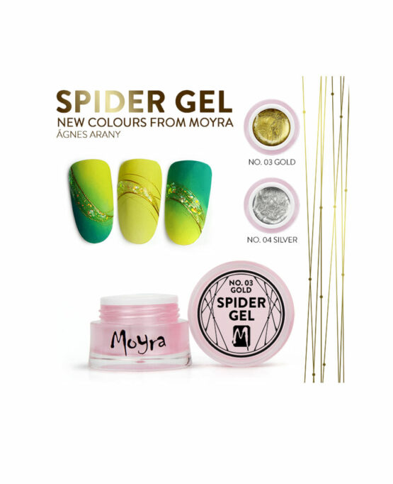 Nail Art Spider Gel Moyra - Unghie