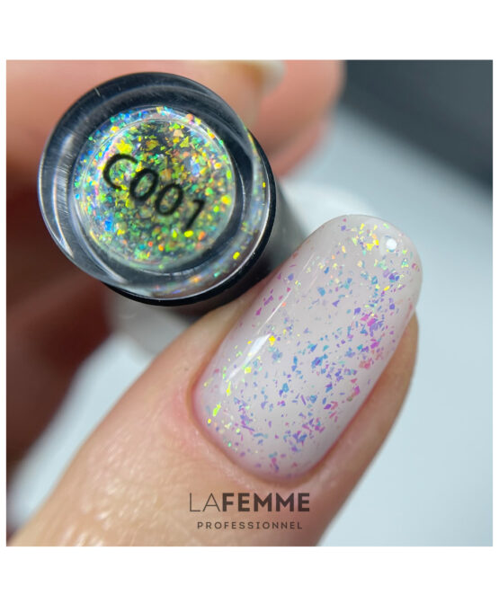 holo flakes top coat