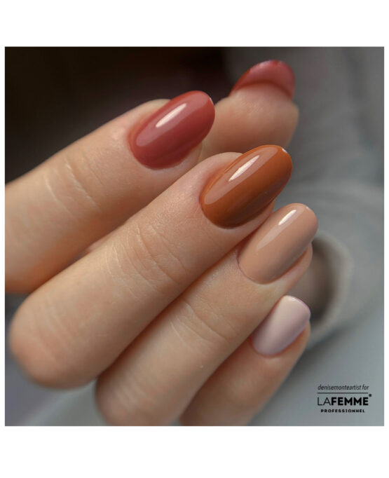 Nailart autunnale mismatched