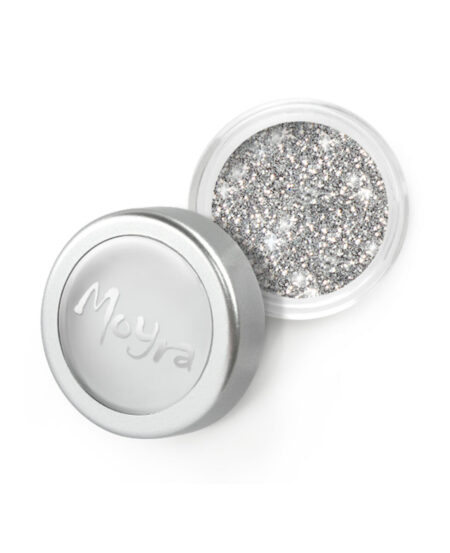 Glitter Powder Argento Effetto Zucchero