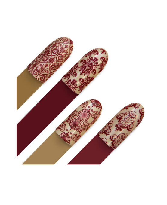 Idee Nail Art Con Piastra Moyra per Stamping Numero 11