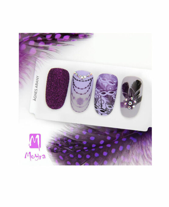 Idee Nail Art Carnevale Stamping Moyra Unghie Chic