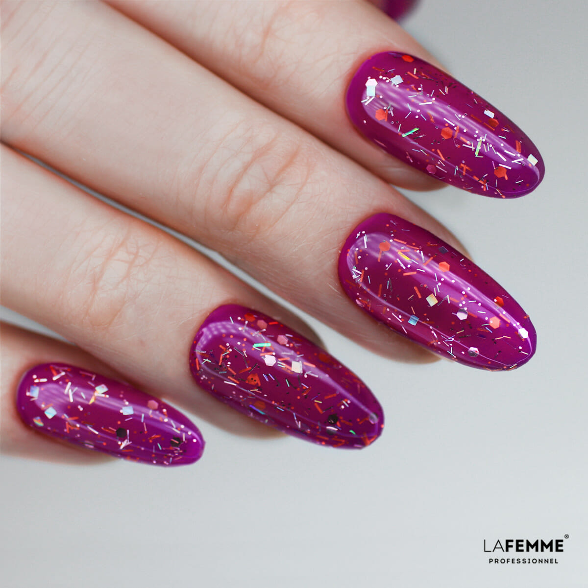 Glitter Nail Art Ideas Carnevale La Femme H039 Z003