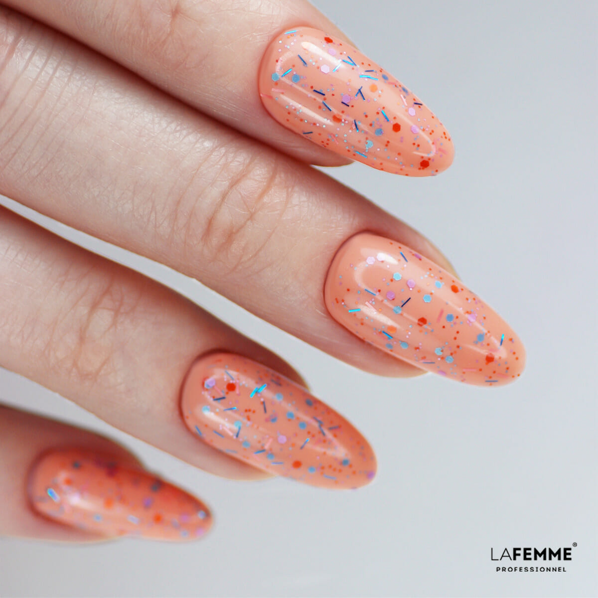 z005 h251 Nail Art Glitter Parade Idee unghie inspirations