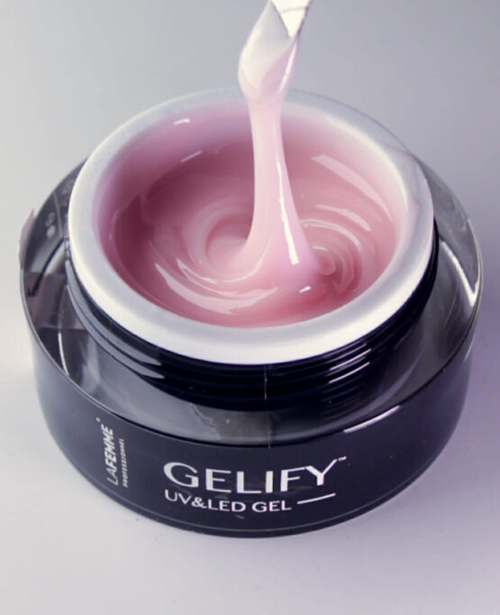 Gel autolivellante per refill colore rosa lattiginoso