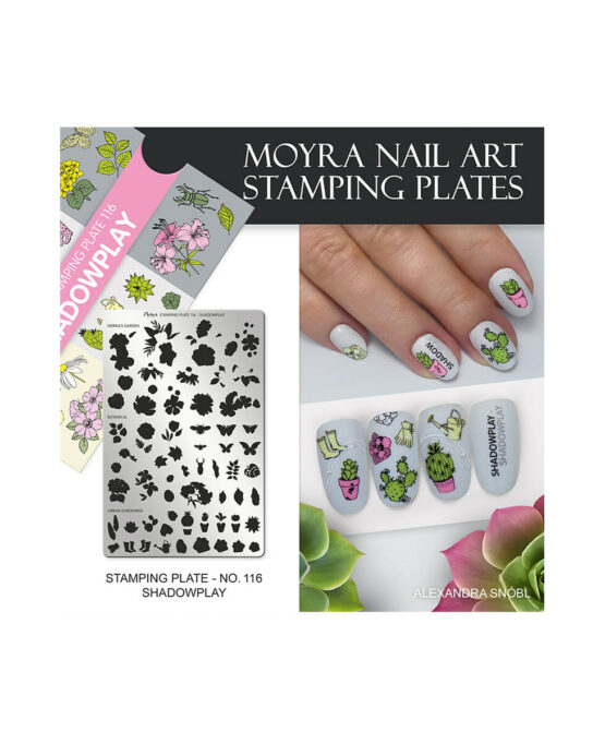 Piastra per Stamping 116 Moyra Nail Art