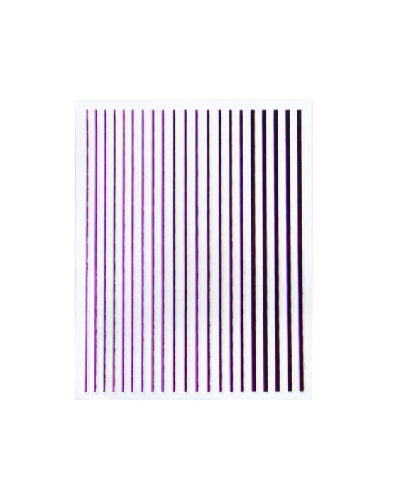 Decorazione Unghie Strisce Adesive Viola