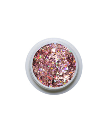 Glitter Unghie Rosegold - Colore Oro Rosa