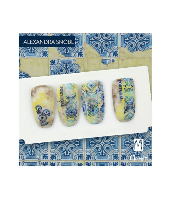 Nail Art Portogallo Ispirazioni Unghie Manicure Azulejos