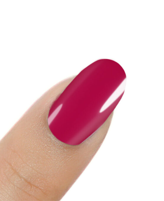 Gel color unghie rosso melograno - H309 La Femme Nails