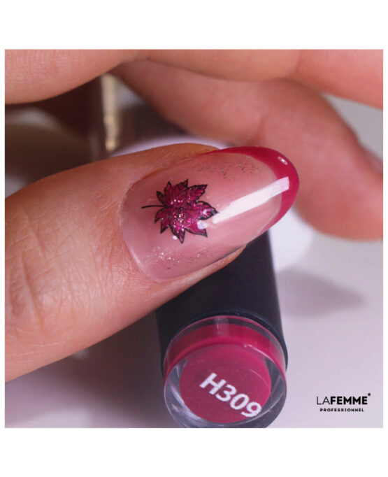 Sticker per unghie nailart foglie autunno be-feal in you