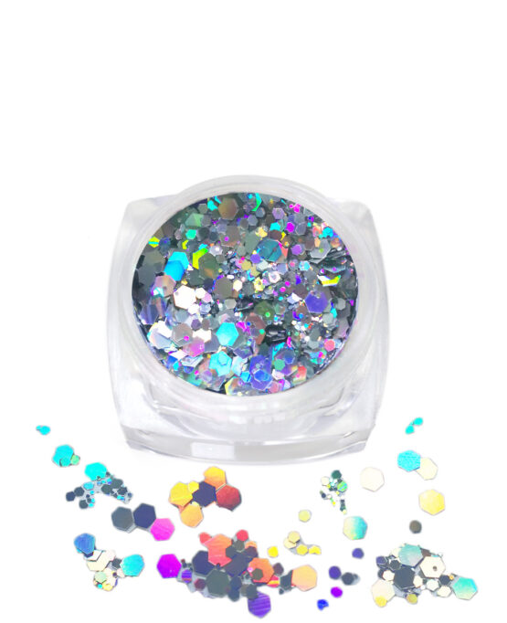 Decorazioni Glitter Holo Glitter Holo Silver