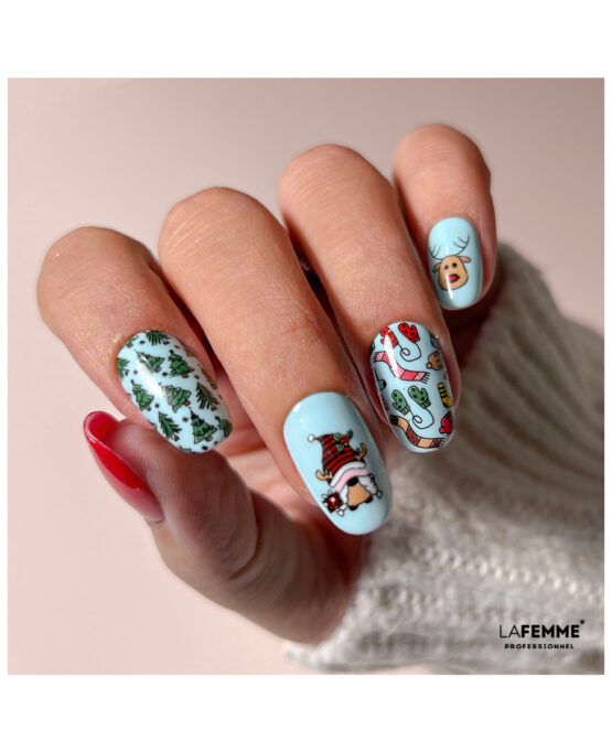 Nailart di natale