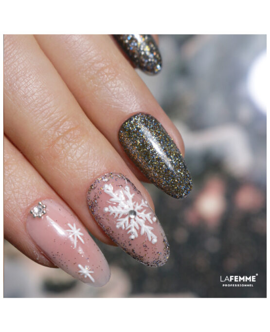 semipermanente antracite glitter z012