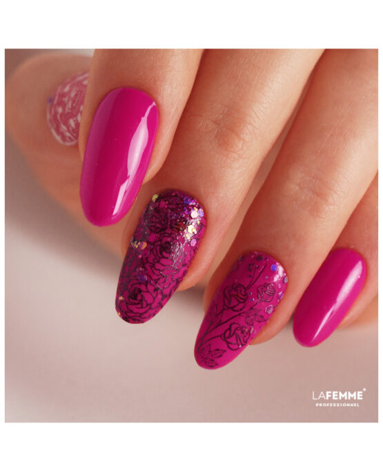 smalto rosa magenta h325 san valentino fuchsia stamping