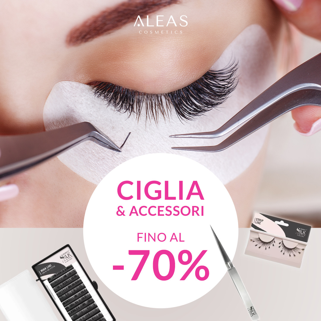 Sconti ciglia fino al 70%