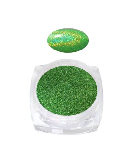 ACGLXY01 Galaxy Glitter Effetto Cangiante Arcobaleno Verde