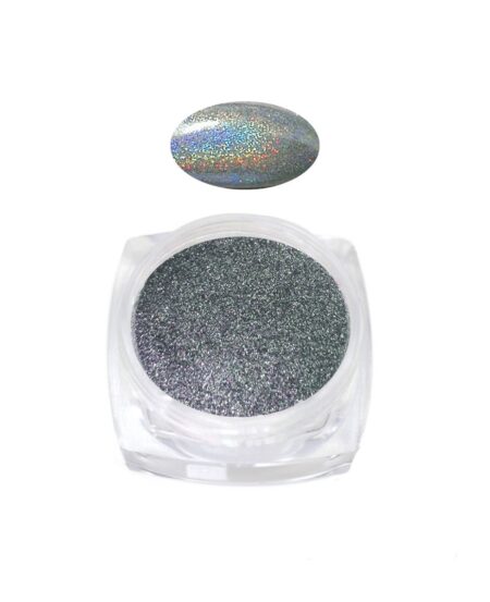 ACGLXY04 Galaxy Glitter Effetto Cangiante Arcobaleno argento silver