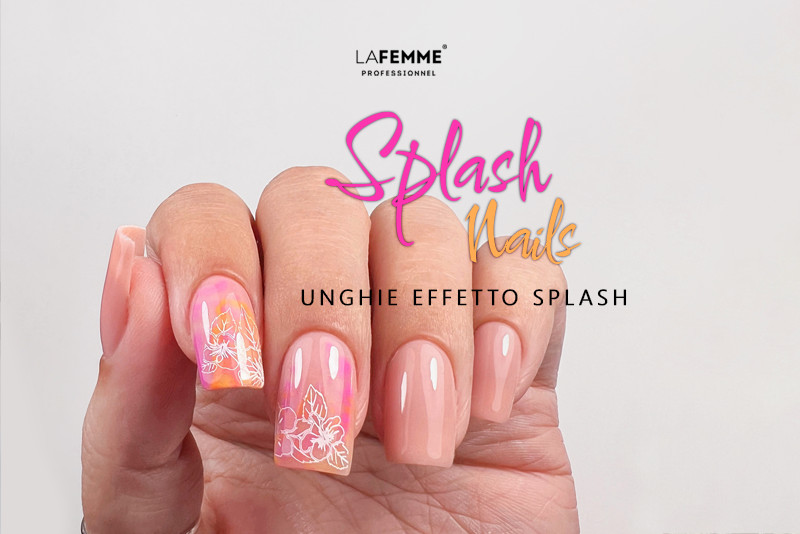 Color Splash Nails – Tutorial Unghie Estate